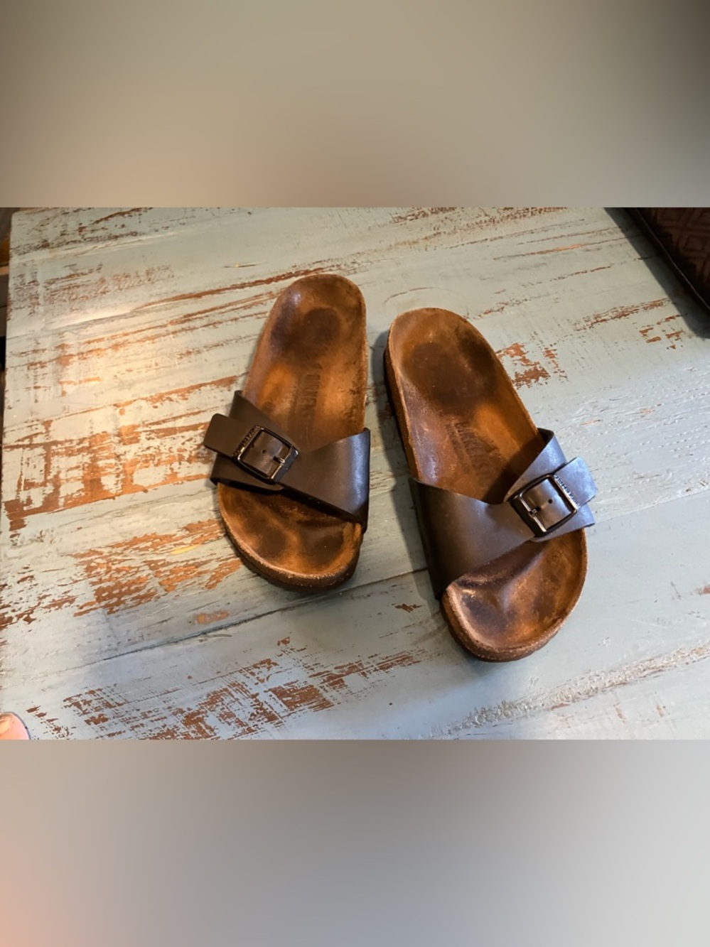 Birkenstock Black Slide 6 Y